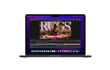 Apple MacBook Air 13.6" (M4, 16GB RAM, 256GB SSD, macOS) – Midnight  MW123B/A